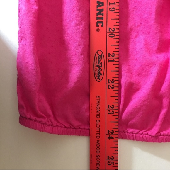 St. John's Bay | Pink Embroidered Blouse, Petite XL | BARBIECORE - Picture 8 of 8